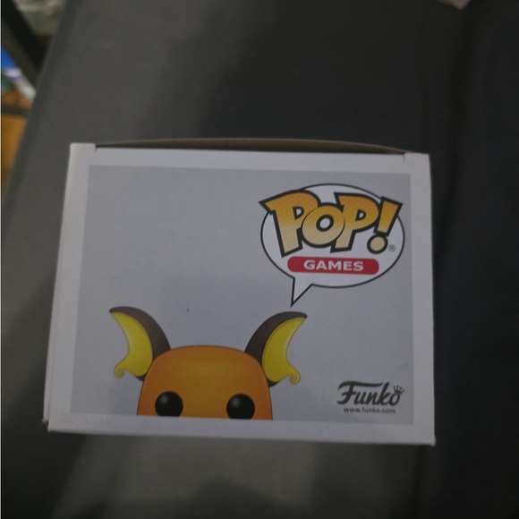 Funko Pop! Games Raichu Figure - Yellow and Brown - Picture 6 of 6
